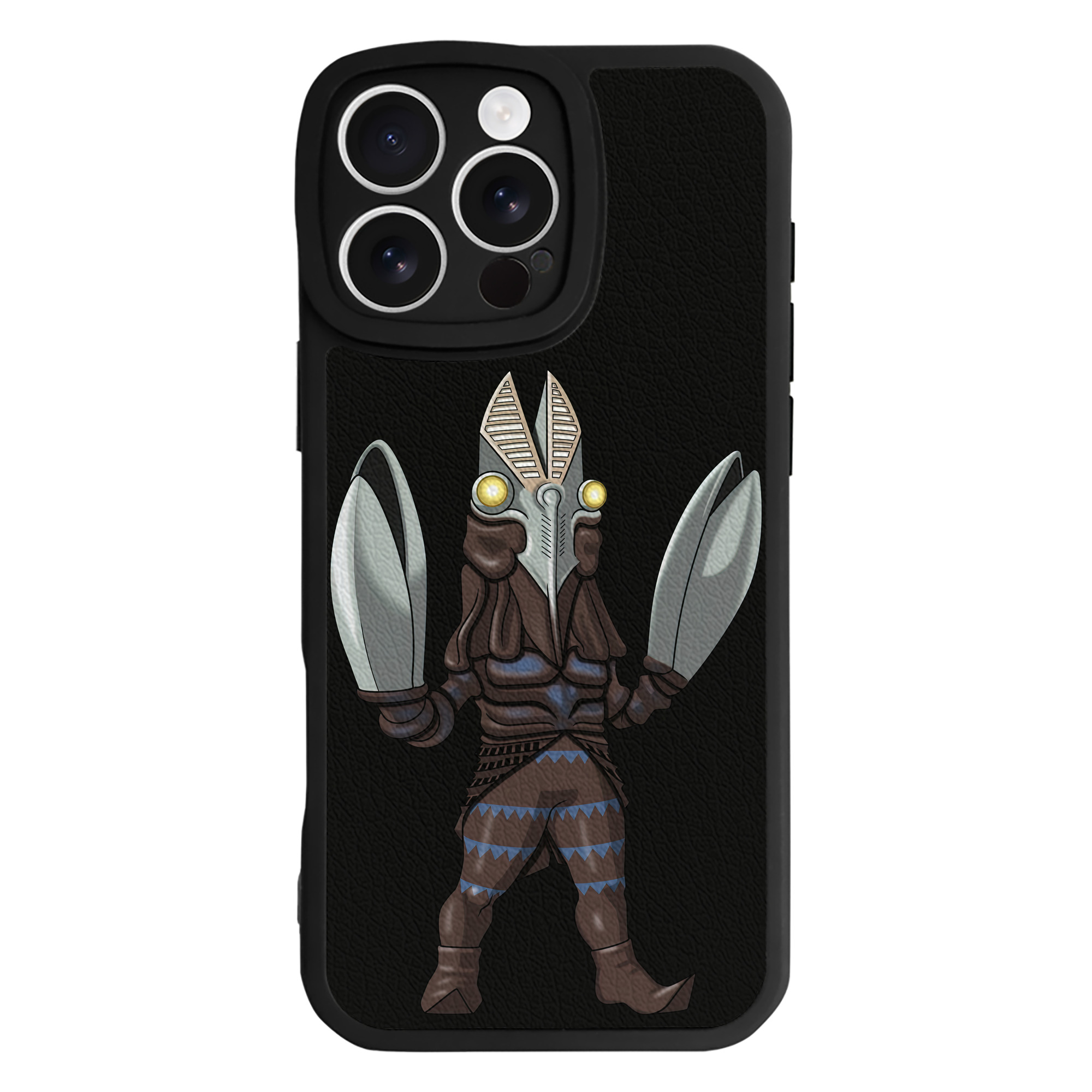 （画像用） ウルトラマン Ultraman 【iPhone 16シリーズ対応】シリコンスマホケース（レザー調） 材質：シリコン